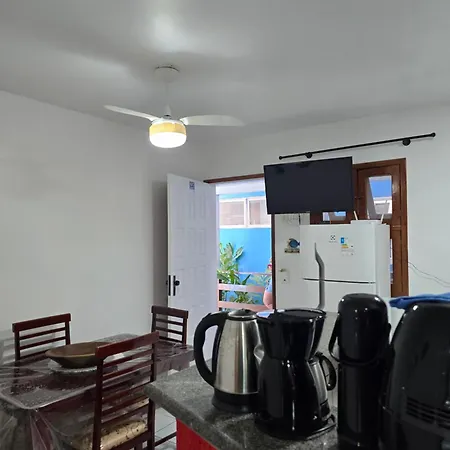 Apto Térreo Mobiliado com Piscina - 400m da Praia de Taperapuan, Próximo ao Axé Moi- Golden Dolphin Residence-3